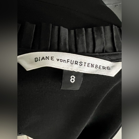 Diane von Furstenberg Iconic Wrap Dress size 8 Black - Picture 13 of 16
